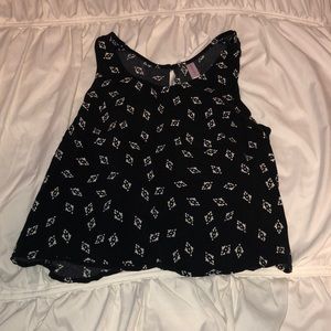 Black and cream tank top!